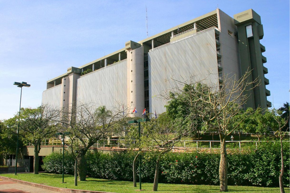 La sede del Banco Central del Paraguay